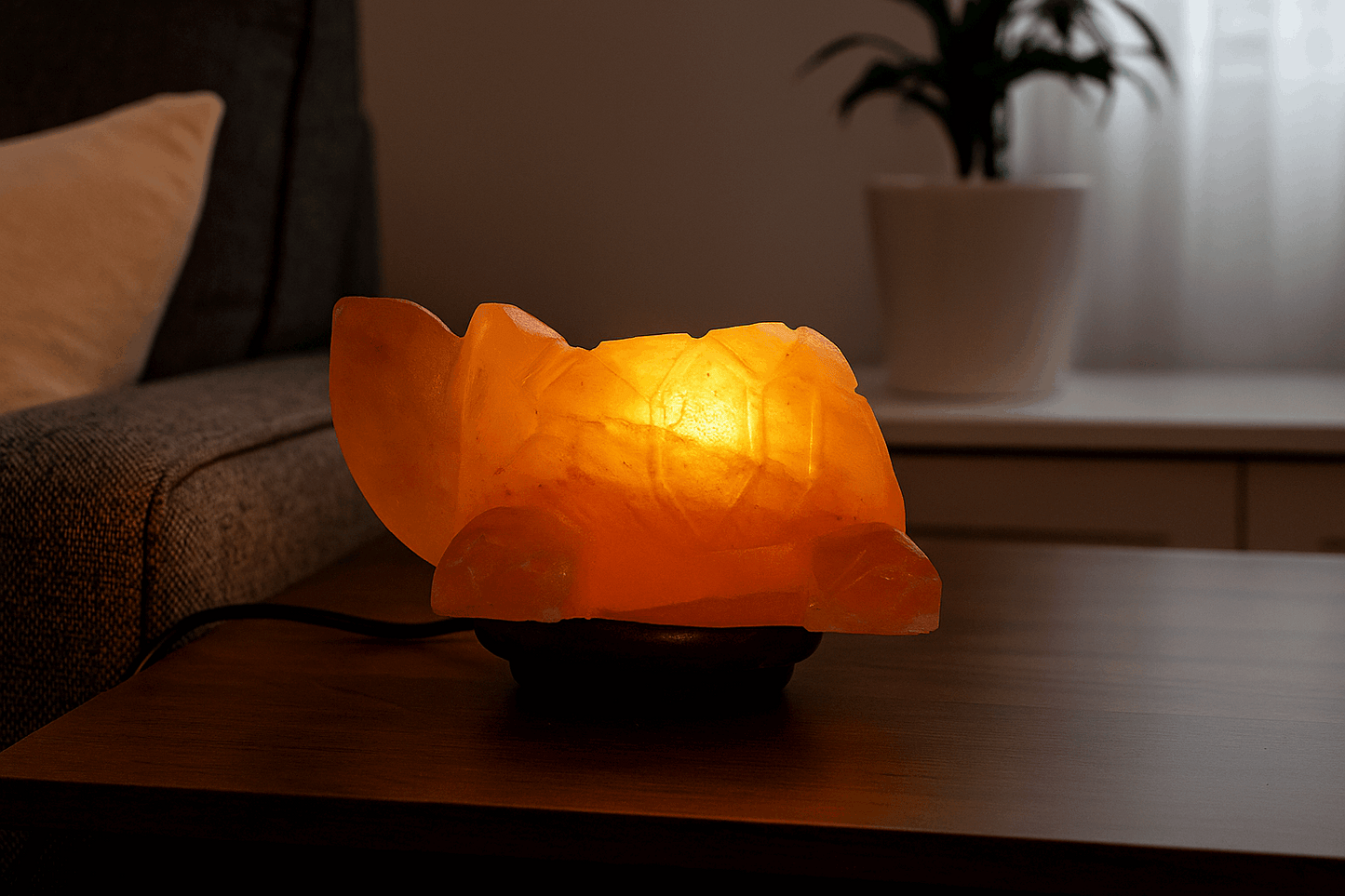 Pink Turtle Salt Lamp