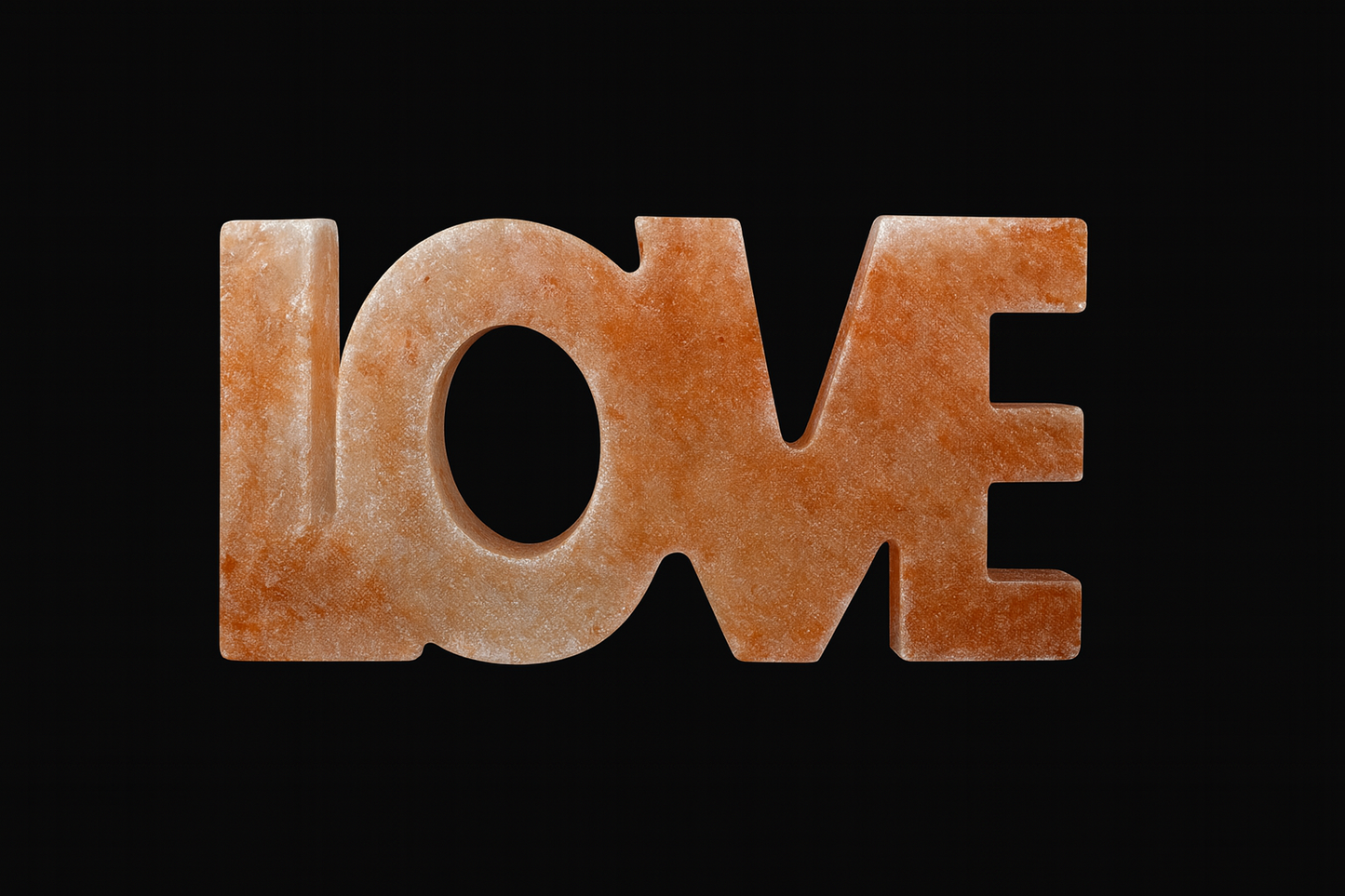 Himalayan Salt LOVE Lamp – Hand-Carved Wellness Décor