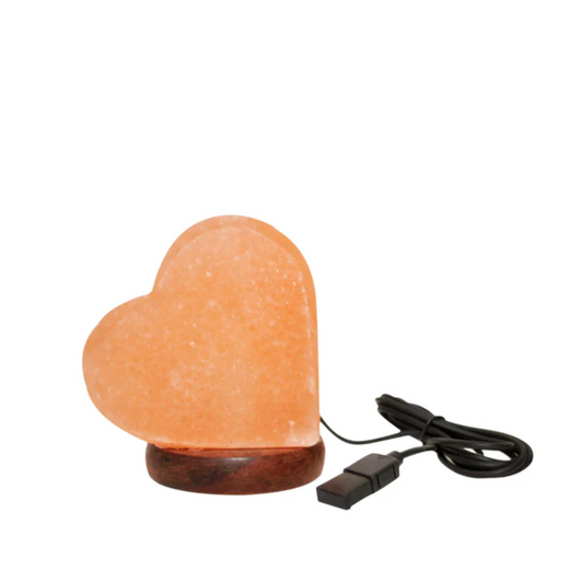 Heart Shaped Himalayan Salt Lamp