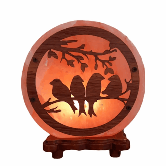 Round Rock Salt Lamp