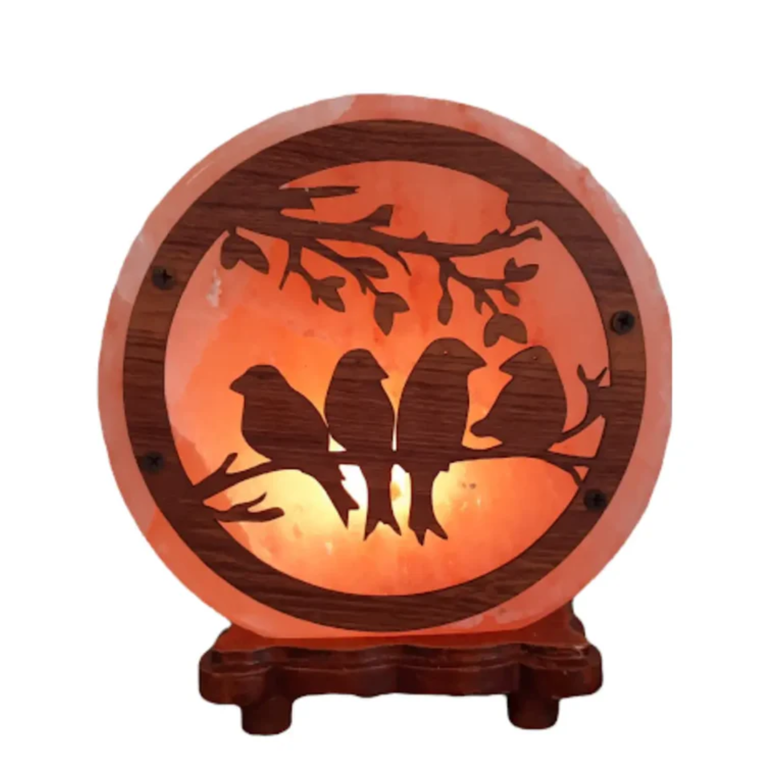 Round Rock Salt Lamp