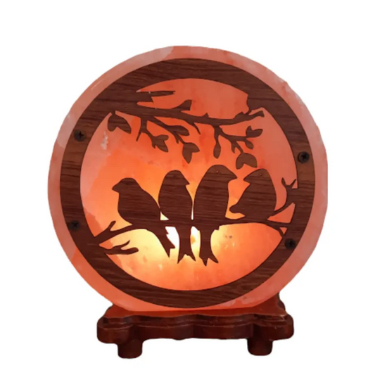 Round Rock Salt Lamp